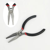 Stainless Steel Handle Anti-slip Splicing Fixing Pliers for DIY Jewelry