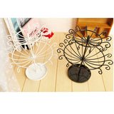 2-Layer Jewelry Display Stand for Earrings & Necklaces