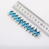 Crystal Rhinestone Decorative Swimsuit Chain 120MM Acrylic Chain DIY