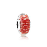 Fashionable S925 Sterling Silver Glass Beads Jewelry