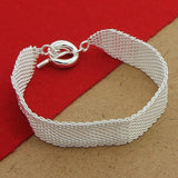 925 Silver Heart Love Bracelet For Women