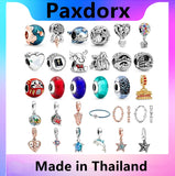 S925 Sterling Silver Summer Pendant Charm DIY Bracelet Jewelry