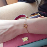 Hot Selling Anniversary Gift Bracelet - Tricolor Round Bracelet