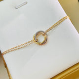 Hot Selling Anniversary Gift Bracelet - Tricolor Round Bracelet