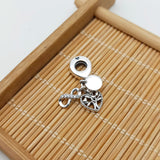 Fall Jewelry Family Infinity Triple Dangle Charm Pendant Mother's Gift