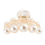 Pearl Hairpin Retro Square Hair Clips for Women
