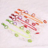 Hip Hop Resin Chain Keychain Multicolor Heart Pants Trousers Chain