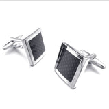 Men's Square Classic Cufflinks 3 Colors