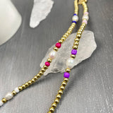 Boho Pearl Collares Punk Necklace for Women