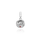 Silver 925 PET CAT Heart DOG Paw Bone Charm Bead Fit Bracelets DIY