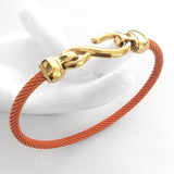 Colorful Stainless Steel Bracelet Women's S Hook Jewelry Gift