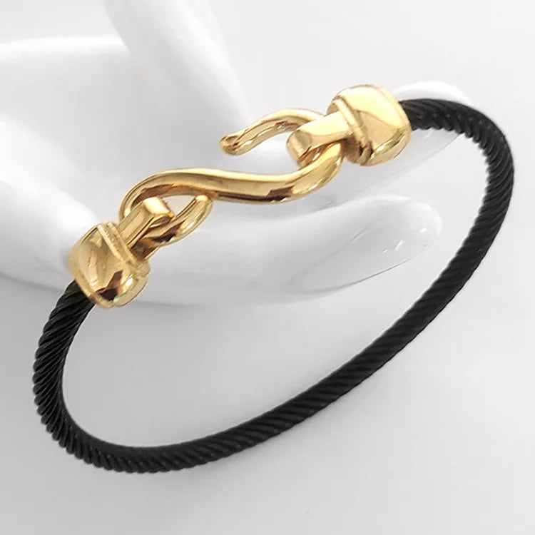 Colorful Stainless Steel Bracelet Women's S Hook Jewelry Gift