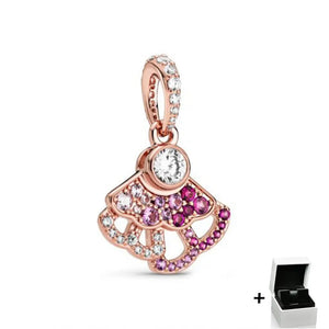 925 Silver Fall Pendant for DIY Jewelry - Women's Gift