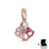 925 Silver Fall Pendant for DIY Jewelry - Women's Gift