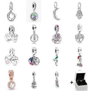 925 Sterling Silver Winter Pendant DIY Jewelry Gift