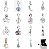 925 Sterling Silver Winter Pendant DIY Jewelry Gift