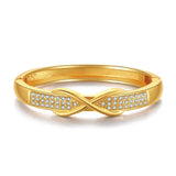 European Classic Crystal Bangles for Women