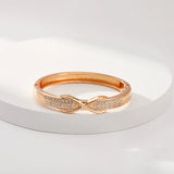 European Classic Crystal Bangles for Women