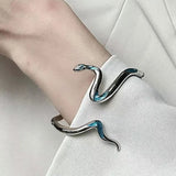 Vintage Snake Bracelet Unisex Open Bracelet Banquet Jewelry