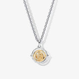 Rabbit Rose Necklace 925 Sterling Silver DIY Jewelry