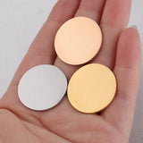 20Pcs Stainless Steel Charms Mirror Polish DIY Necklace Earrings