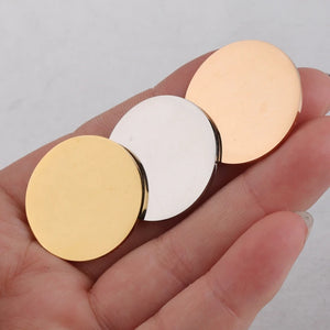 20Pcs Stainless Steel Charms Mirror Polish DIY Necklace Earrings