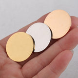 20Pcs Stainless Steel Charms Mirror Polish DIY Necklace Earrings