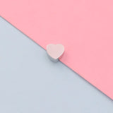 20Pcs Heart Stainless Steel Beads for DIY Necklace Bracelet Anklet