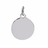 20Pcs Stainless Steel Round Disc Charms Mirror Polished Stamping Blanks DIY