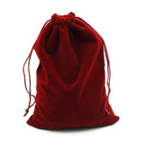 20pcs 15x20cm 8Colors Large Velvet Drawstring Jewelry Pouches for Wedding Party