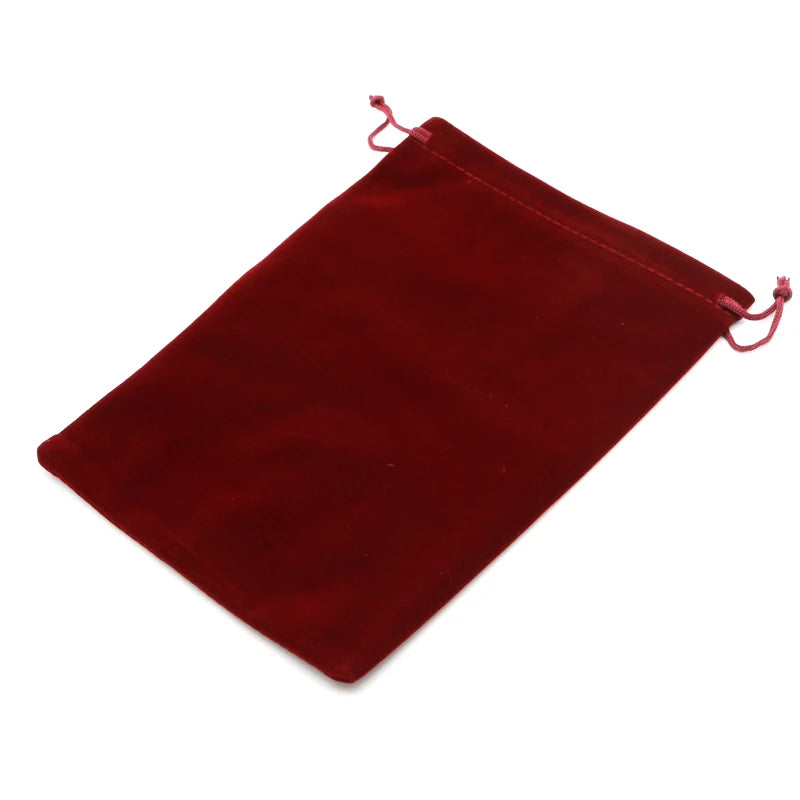 20pcs 15x20cm 8Colors Large Velvet Drawstring Jewelry Pouches for Wedding Party