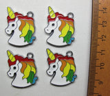 Set of 20 Unicorn Metal Charm Pendants for DIY Jewelry Making