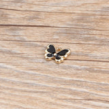 20pcs DIY Enamel Butterfly Charms Alloy Pendant for Jewelry Making