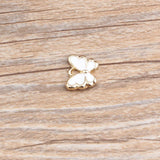 20pcs DIY Enamel Butterfly Charms Alloy Pendant for Jewelry Making