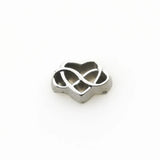 20pcs Infinity Heart Floating Charms Living Glass Memory Pendant Locket