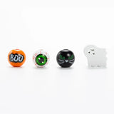 20pcs Halloween Wooden Bead Party Decor DIY Tassel Pendant