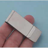 20pcs Stainless Steel Tie Clip Money Cash Clamp Business Accessories