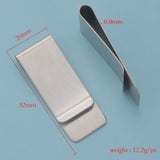 20pcs Stainless Steel Tie Clip Money Cash Clamp Business Accessories