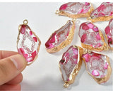 20pcs/lot Shell Decoration Resin Charms DIY Jewelry Earrings Pendant