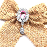 10Pcs Alloy Rhinestone Acrylic Lady Brooch Decoration DIY Accessories