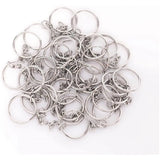 220pcs Metal Key Rings High Anti-rust Chain Jump Rings DIY Toy Models Part