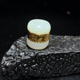 Chinese Jade Beads Pendant Necklace Women Jewelry Gift