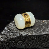 Chinese Jade Beads Pendant Necklace Women Jewelry Gift