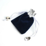25Pcs Silver Velvet Gift Bags, Household Daily Xmas Birthday Party Pouches