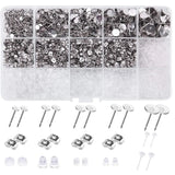 2700PCS Earrings Making Alloy Accessories Set Jewelry Tool Supplies Kit