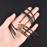 Leather Cord Necklace with Stainless Steel Clasp
