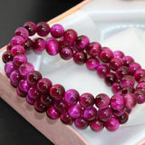 Red Tiger Stone Bracelets Natural 6mm Beads Women Diy Jewelry