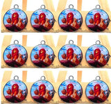 30 Cartoon Lion Charms DIY Pendant Jewelry Making