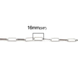 304 Stainless Steel Link Cable Chain Necklace