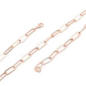 304 Stainless Steel Link Cable Chain Necklace